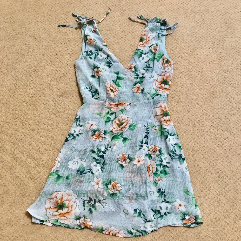 Lulus Floral Print Dress